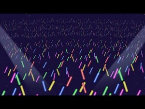 【フリー動画素材】カラフルなペンライト,サイリウム/ライブ会場,コンサート会場 背景素材 ループ再生可能【商用利用可】