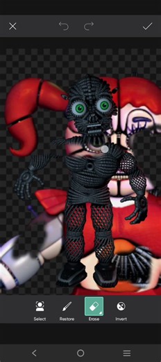 making withered circus baby
