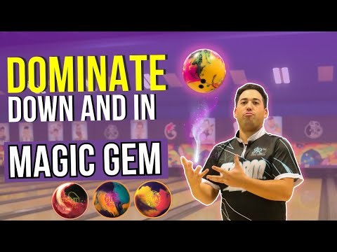 WOW! MOST MID-LANE HOOK?? | Roto Grip Magic Gem | Exotic Gem and Eternity Pi