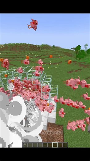 Chúng ta có máy làm bắp rang bơ trước update 😨#minecraft #fyp