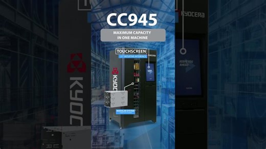 CC945 Intelligent Tool Management | KYOCERA #toolmanagement #keepsyouahead #machine #kyocera | Kyocera Unimerco