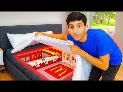 Making a Secret Room Inside House | Hidden Build