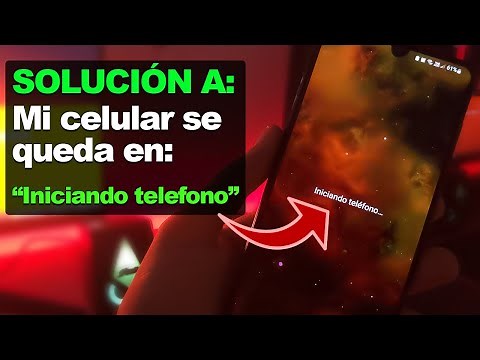SOLUCIÓN: Mi celular se queda en “Iniciando teléfono” | Error en el sistema | Celular Samsung