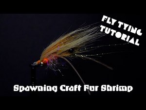 Spawning Craft Fur Shrimp: Surf Perch Saltwater Fly Tying Video