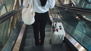 Following Back View Shot Asian Female Stock Footage Video (100% Royalty-free) 1059710018 | Shutterstock