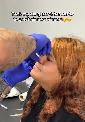 Cool Mom Takes Kids for Nose Piercing Adventure