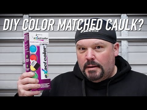 Exact Color Matched Caulk (Make your own colors) || Dr Decks
