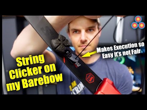 Putting a Clicker on my Barebow | RIP Target Panic
