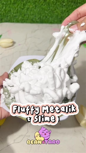 Fluffy Metalic Slime ✨💗 #slimeasmr #viralvideo #asmr #tofuslime #xybca #asmrtiktoks #smilewithslimebintaro #slimevideo