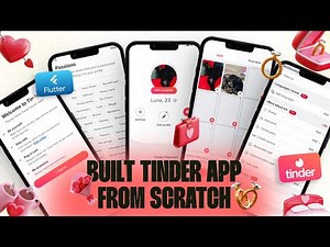 💘 Tinder Clone Dating App in Flutter | Complete Tutorial for Beginners & App Development Project