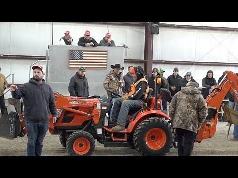 TRACTOR AUCTION! WATCH THEM SELL! GUESS the PRICE? 45 Used Compact Tractors