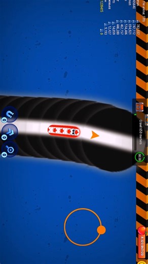 Dwarf Worm 🐛 Full Hack Mode 😯 #shorts #snakegame #saampwalagame #wormszone #games #op