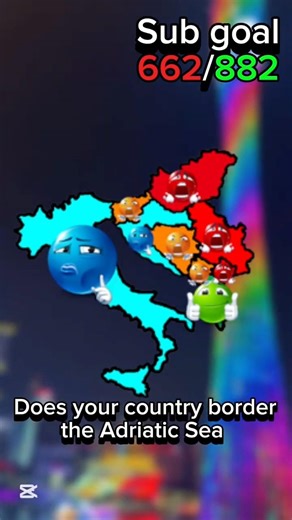 Does your country border the Adriatic Sea? #geography #mapping #europe #map
