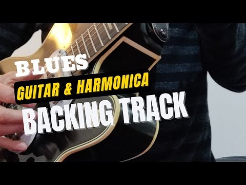 Blues Backing Track for guitar & harmonica | Bo Diddley style (G)