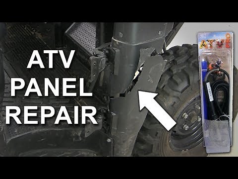 Plastic Repair Using Polyvance's ATV PRO