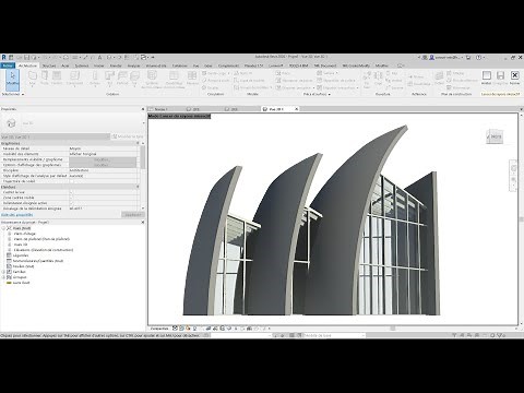REVIT : création volume conceptuel