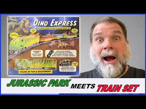 Menards Super Affordable O Gauge Dinosaur Train Set!