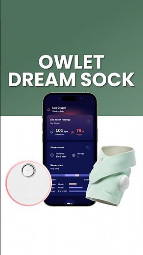 Owlet Dream Sock® Review | Track Baby’s Oxygen & Heart Rate | FDA-Cleared Baby Monitor 2025