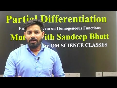Partial DifferentiationPart 4:Implicit Differentiation & Advanced Problems | MathsWith Sandeep Bhatt