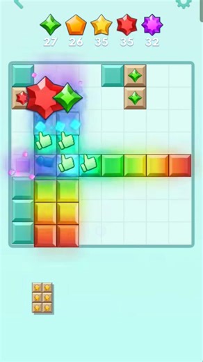 Great Combo 😁 #blockblast #blockpuzzle #gaming #shorts