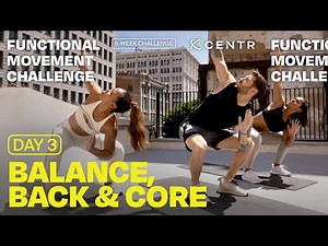 Functional Movement Challenge: Balance, back & core workout