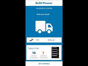 Vending Machine Refill Planner