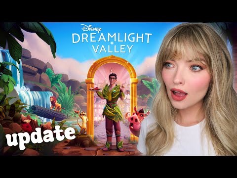 NEW JUNGLE GETAWAY UPDATE! MEETING TIMON AND PUMBAA 🌴 Disney Dreamlight Valley | Live Stream