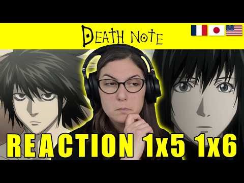 DEATH NOTE REACTION - SEASON 1 EPISODES 5-6 | TACTICS | UNRAVELING | FIRST TIME WATCHING !