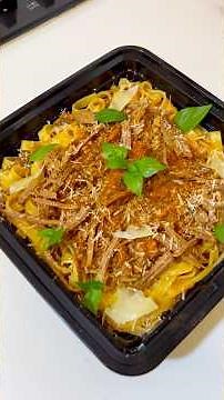 Ragù Tagliatelle 🍝 | Slow-Cooked Beef Ragù Recipe
