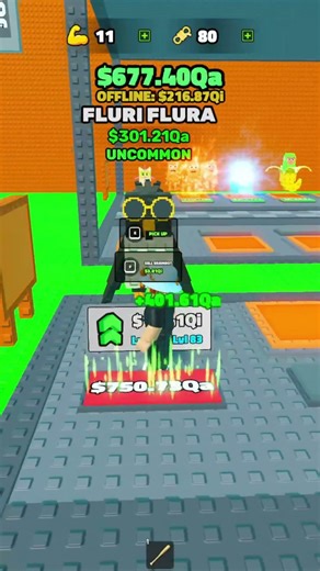 LOL he thought he fell in Swing Obby for Brainrots! | #shorts #roblox #robloxgames