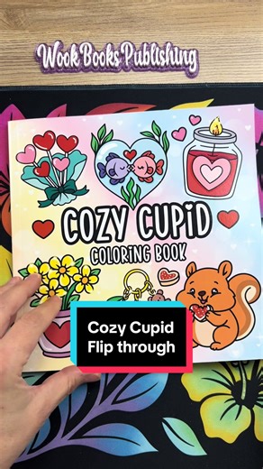 💌 IT JUST LAUNCHED 💌 Cozy Cupid is live and ready to color 💕 The cutest Valentine vibes, cozy pages, and feel-good coloring all in one book ✨ Limited quantities available — don’t wait 💘 #wookbookscoloring #fyp #ohuhumarkers #valentinesday #asmr