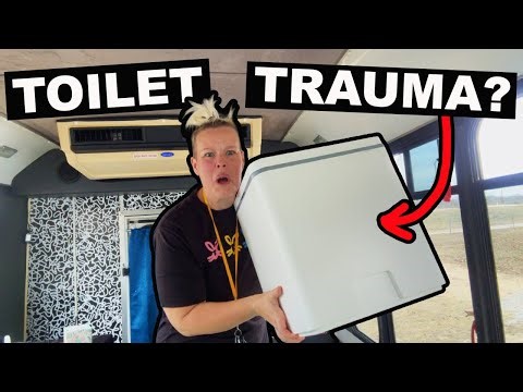 Toilet Trauma? | How I Will Be Setting Up The Toilet For The Shuttle Bus Conversion