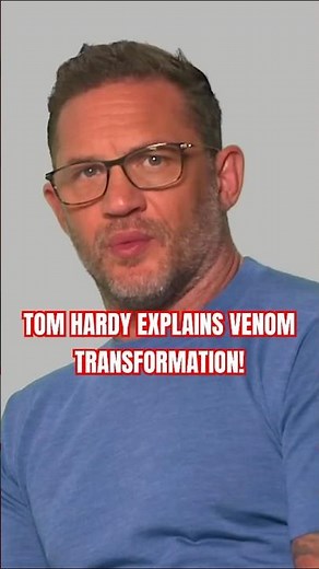 Tom Hardy Explains VENOM Transformation!