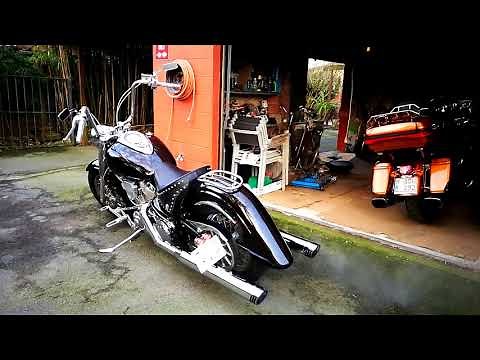 2000 Yamaha Wildstar XV1600 Freedom Exhaust