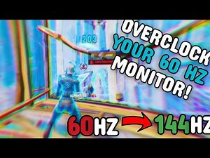 How to Overclock Your Monitor for Higher Refresh Rates Using CRU | Step-by-Step Guide 1:39