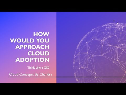 Case Study BUSINESS - How to Approach Cloud Adoption (AWS CAF)