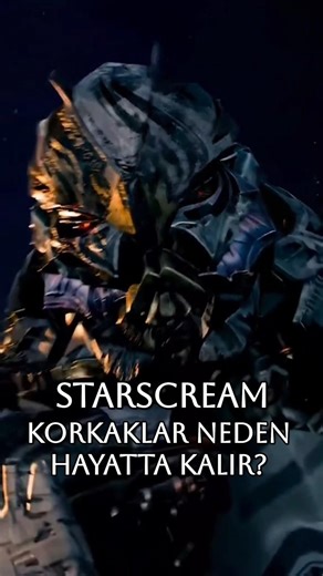 Peki sizce starscream haklı miydi? #transformers #youtubeshorts