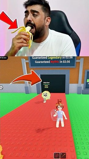 Steal a Brainrot GLITCH Bananini #stealabrainrot #actingchallenge