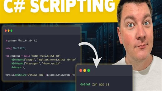 C# 脚本化 (dotnet run app.cs)