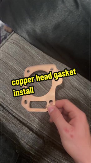 Copper Head Gasket Install Fixes Blown Gaskets