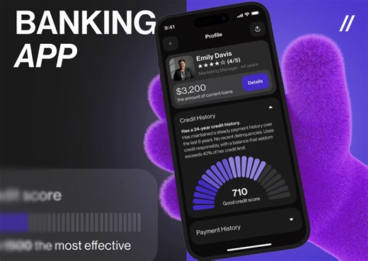 Banking Mobile iOS App Design