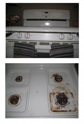 How to raise cooktop on Kenmore gas stove.