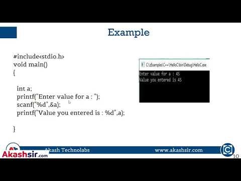 3-Take Values from Use Scanf in C Language -