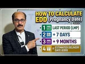 How to Calculate Pregnancy Due Date (EDD)? | Simple LMP Formula | Dr of Medicine