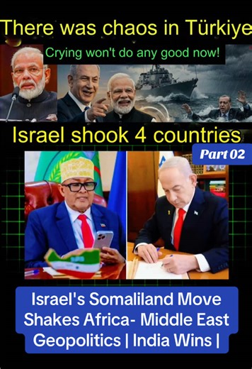 Part 02 / Israel's Somaliland Move Shakes Africa- Middle East Geopolitics | India Wins | #World History #unitedstates #uk #britain #germany