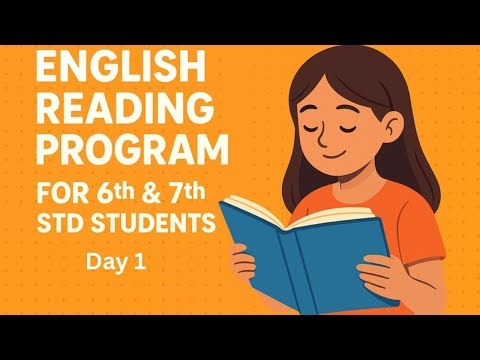 English Reading Session Day 1 (6-7th) - Sainik School Maharashtra