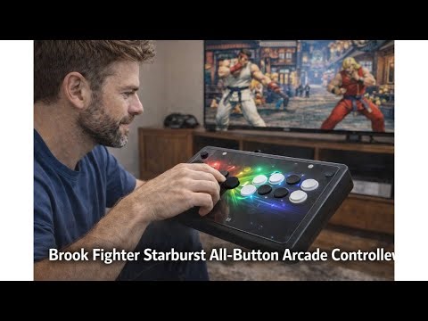 🕹️ Brook Fighter Starburst All-Button Arcade Controller Review – Worth It? 🕹️