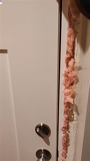 Some befores of a so called finished entry door | Double J's Installation and Restoration LLC | Facebook