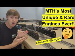 MTH's Most Unique & Rare Engines Ever!!