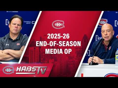 Jeff Gorton and Kent Hughes' end-of-season media op | FULL PRESS CONFERENCE